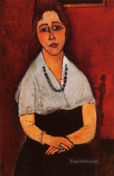 elena picard 1917 Amedeo Modigliani Pinturas al óleo